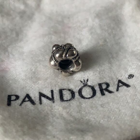 PANDORA Retired Sterling Silver Journey Charm - 790401 - Picture 4 of 4